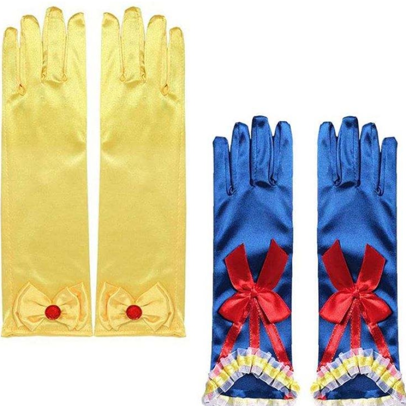 Girls Accessories Sneeuwwitje Cosplay verkleed gedrukt en Bow Birthday Pretty Party Gift BXPS
