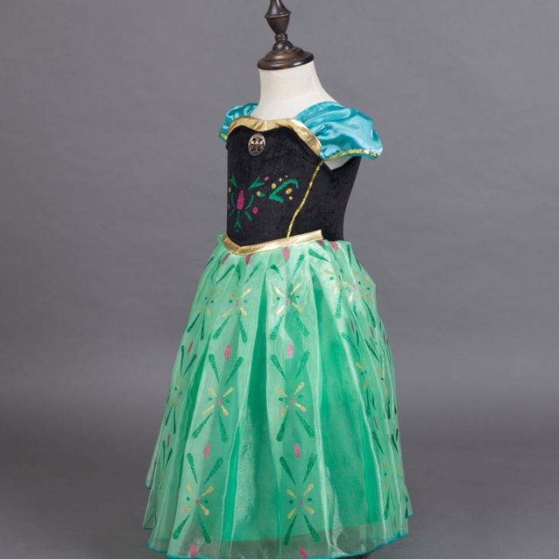 Prestatiekostuum Prinses Anna Dress Children \\'s Dares Dress Princess Anna Dress