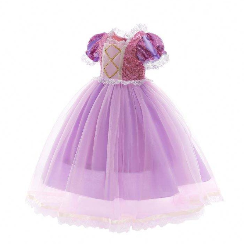 Prinses jurk sneeuwwitte jurk meisje rapunzel jurk