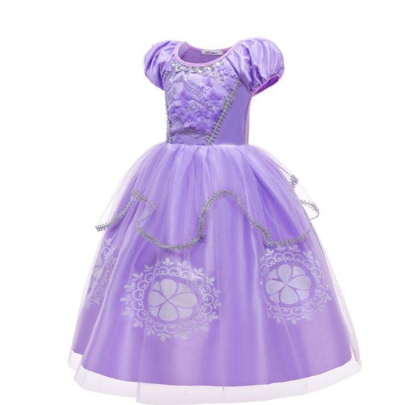 Halloween -kostuumkinderen \\ 's Princess Sofia Dress Girls Princess Sofia Dress Children \\'s Dress Cosplay kostuum