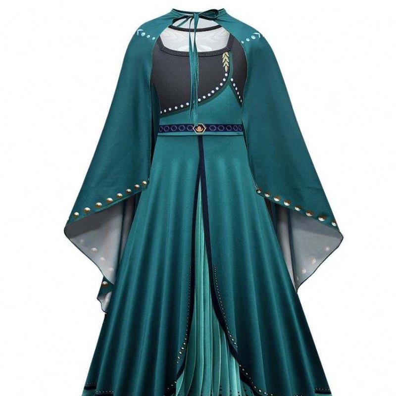 Anna Elsa Princess Dress For Girl Birthday Party TULLE Prom jurk kinderen helloween/christmas cosplay sneeuwkoningin kroning kostuum