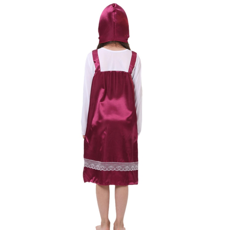 2022 Volwassen Little Red Riding Hood Kostuum Fancy Cosplay Carnival Costumes For Women Dress