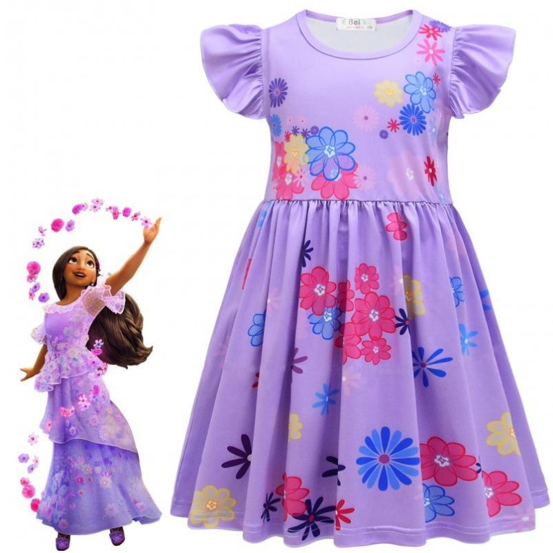 Girl Dresses Magic Full House Children \\ 's Cosplay Princess Dress Kid Girls Cartoon Princess Dress voor de zomer