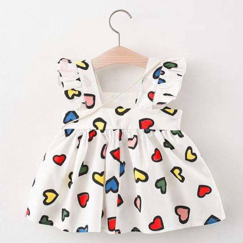 Groothandel Kindermeisjes Draai Baby Zomer Rainbow Toddler Mouwloze prinses PRINSESE NEWIBORE JURKS KLEDING VOOR 1-4Y Kostuum met tas