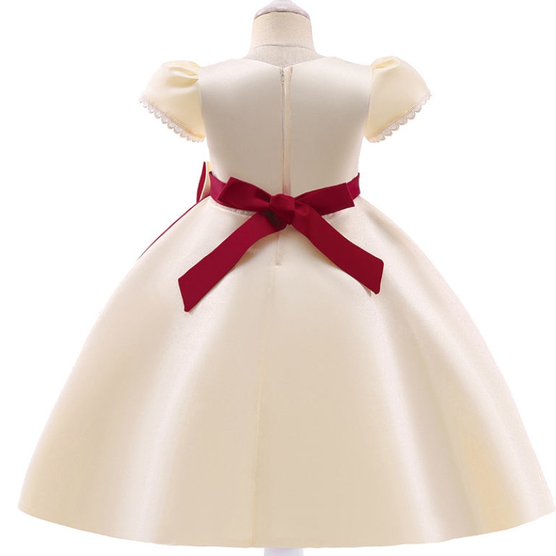 2022 formele kinderen vintage borduurwerk voor meisjeskinderen kostuum prom feest prinses jurken meisjes avondvestido