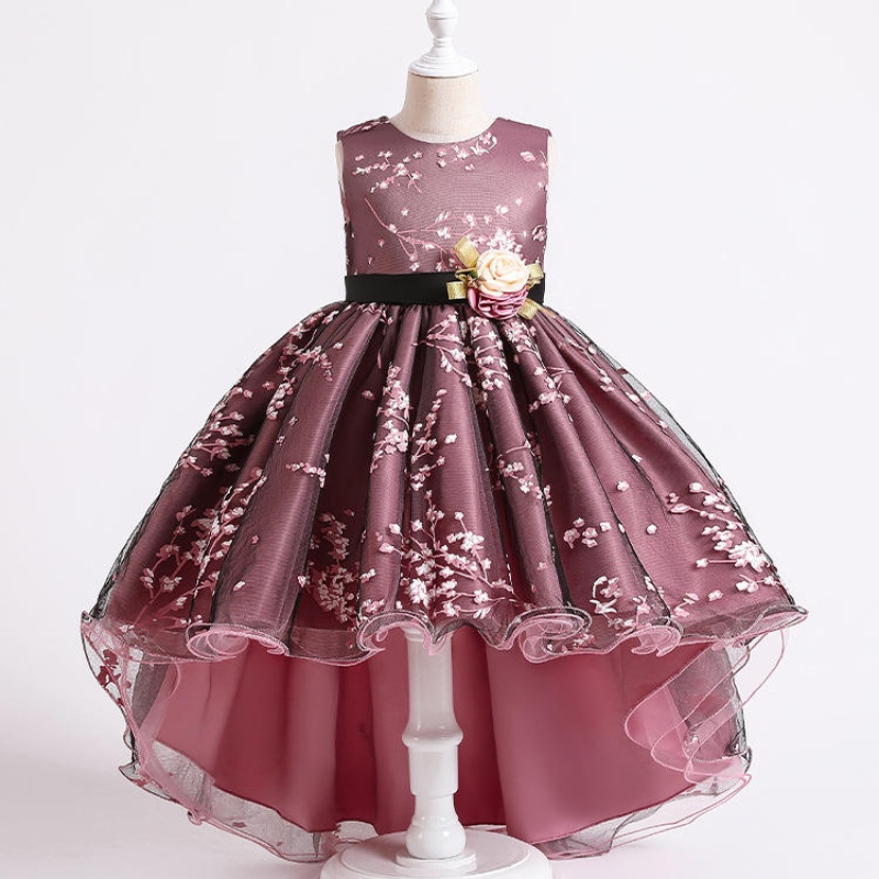2022 Pageant vintage jurk kinderen feest eerste bruidsmeisje jurken voor meisjes kinderen kostuum trouwjurk meisje babyvestido tiener