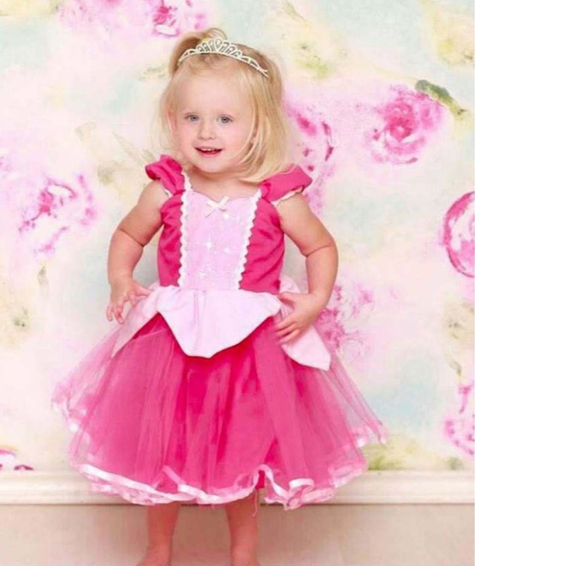 Kinderfeest Sleeping Beauty Aurora Princess Dress -kostuums