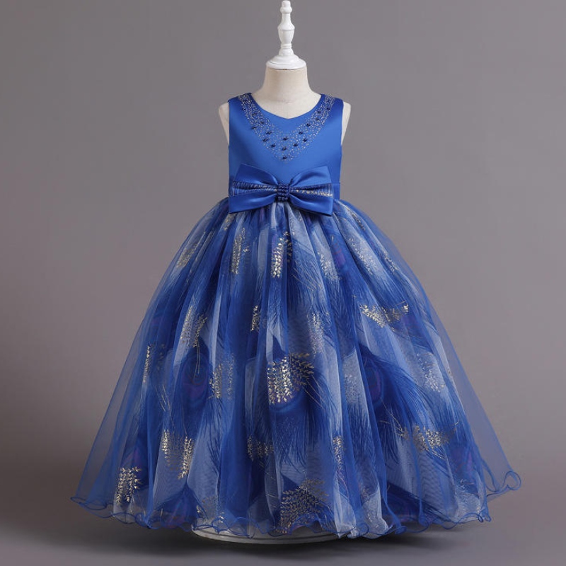 Kinderen baby flower prinses feest tutu jurk jurk kinderen bruiloft kanten kerst jurk vestidos kleding