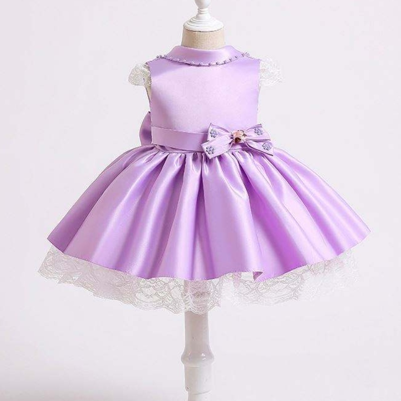 Baige pasgeboren baby cake jurk kinderen jurken kinderen eerste doop pailletten tutu kleding xz003