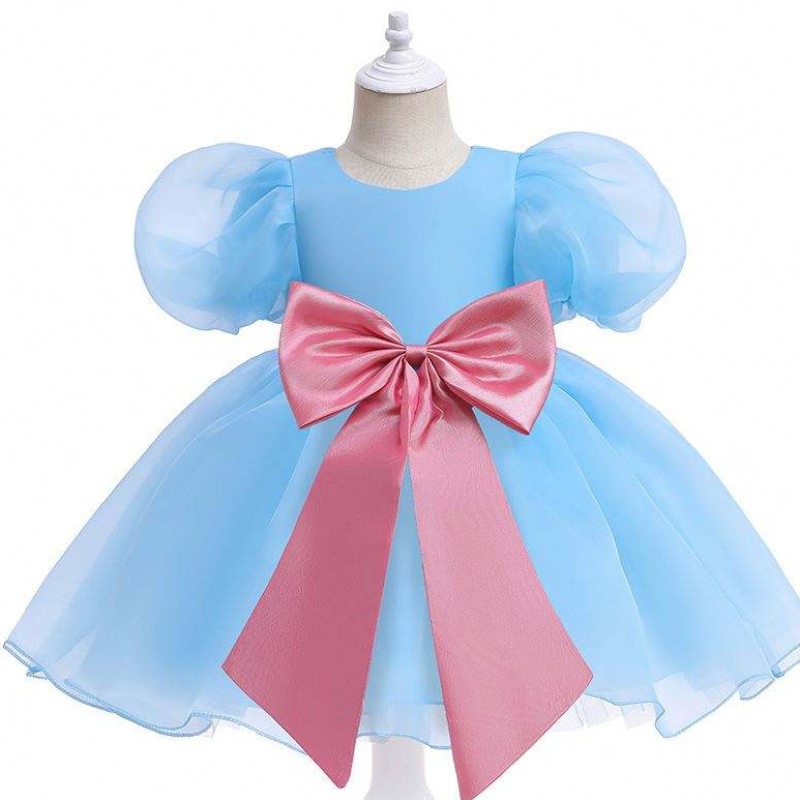Baigenieuwe mode trouwfeest prinses peuter babymeisjes kleren kinderen babymeisjes jurken