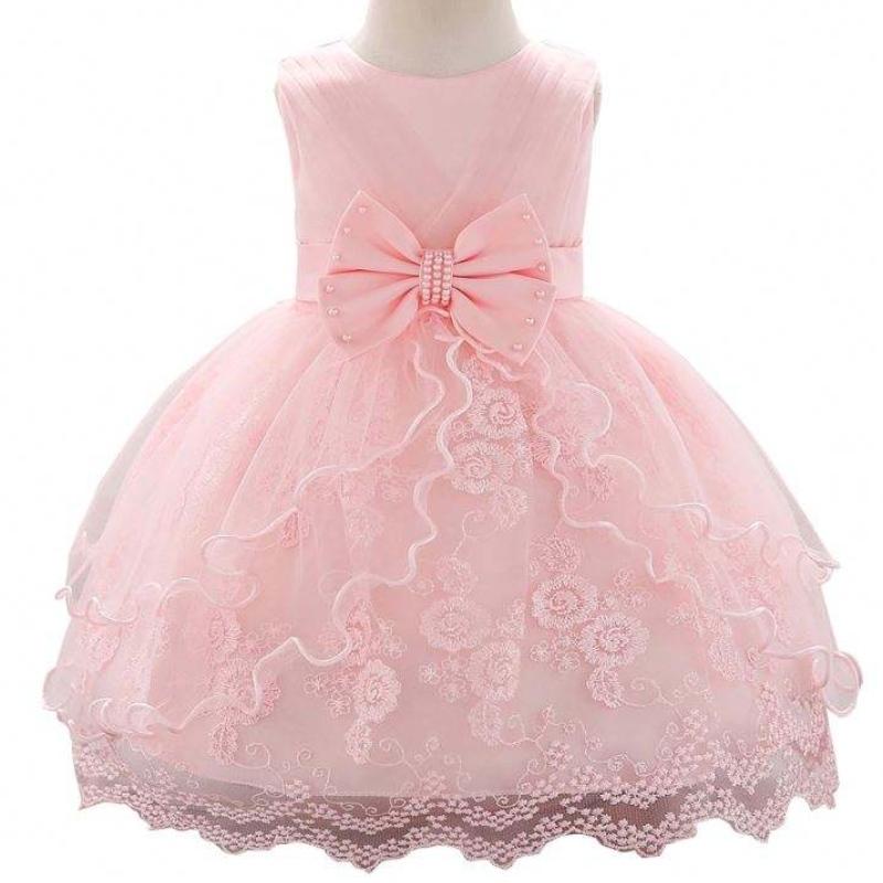 Pasgeboren babykleding bruidsmeisje kinderen chique goedkope bloemenmeisje kleine engel jurken voor verjaardagsfeestje l1869xz