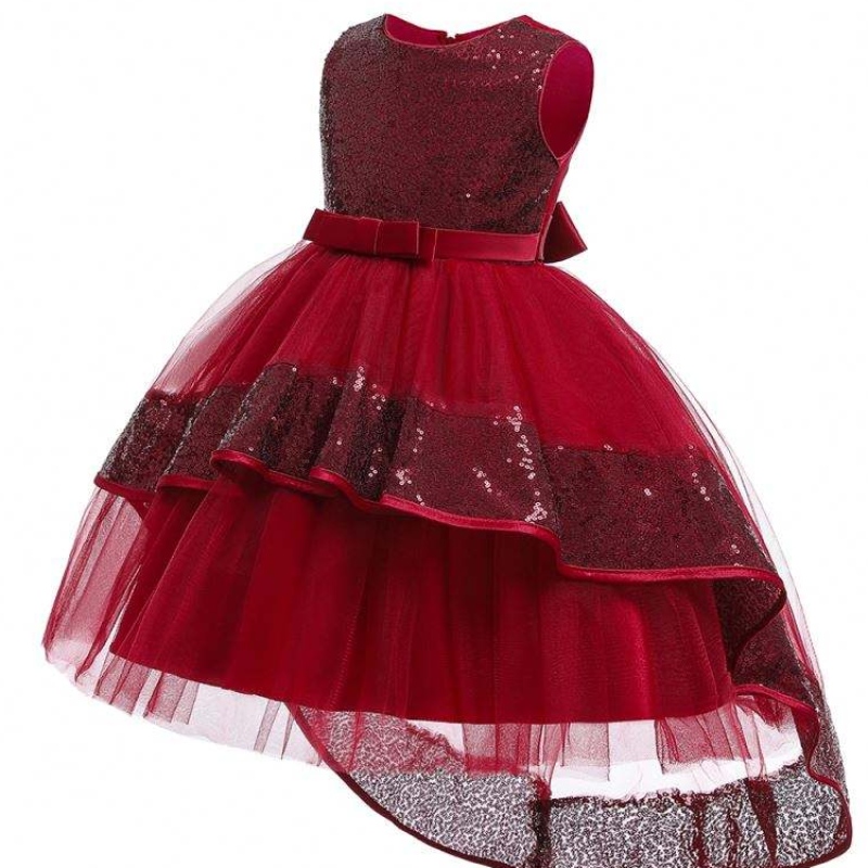 Kinderen van hoge kwaliteit Kleine Girls Trauring Wedding Party Ballroom Dancing Jurken