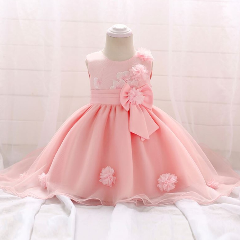 Meisjes Flower Girl Dress Kids trouwjurken feest eerste communion Verjaardagsbloemfeest Modejurk