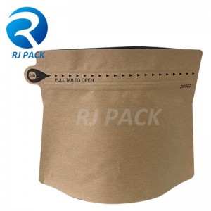 Diamantvorm Stand -up zakjes met pocket ritssluiting