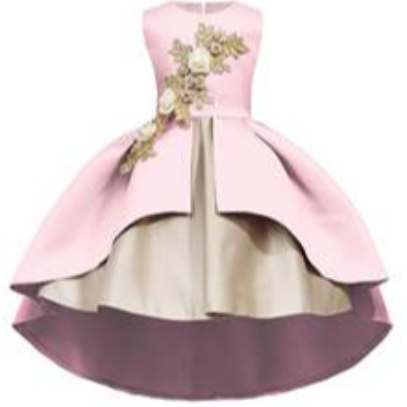 Baby kleding vintage geborduurd feestje draag bloem kleine meisjes \\ 'jurken