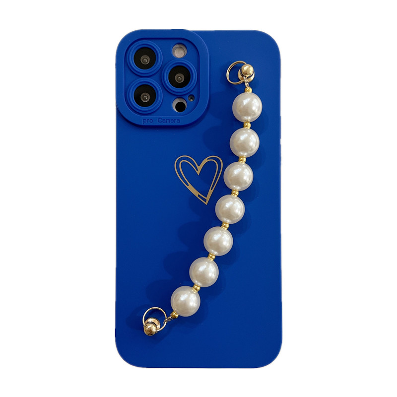 Hetnieuwe product is van toepassing op Apple iPhone14Pro Pearl Bracelet Protective Case, en de lens is volledig beschermd en opgewaardeerd