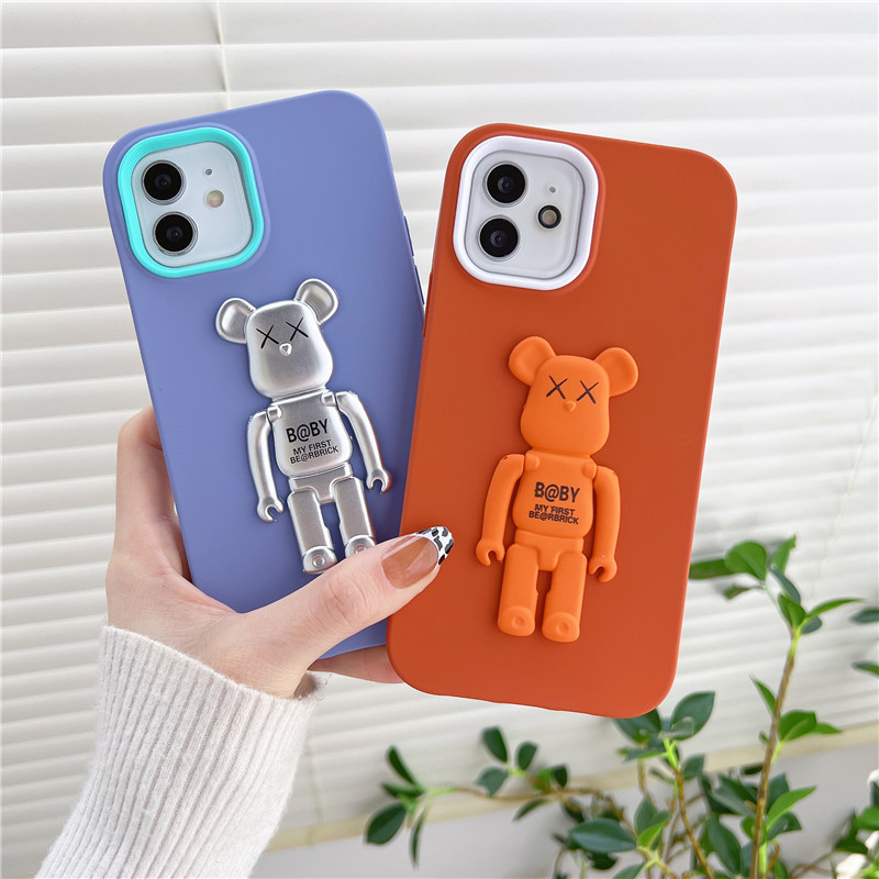 Hetnieuwe product is geschikt voor Apple iPhone13Pro Explosive Bear Mobile Phone Protective Case, en de ondersteuningsfunctie is anti -vallende en anti -trillingen mobiele telefoon shell