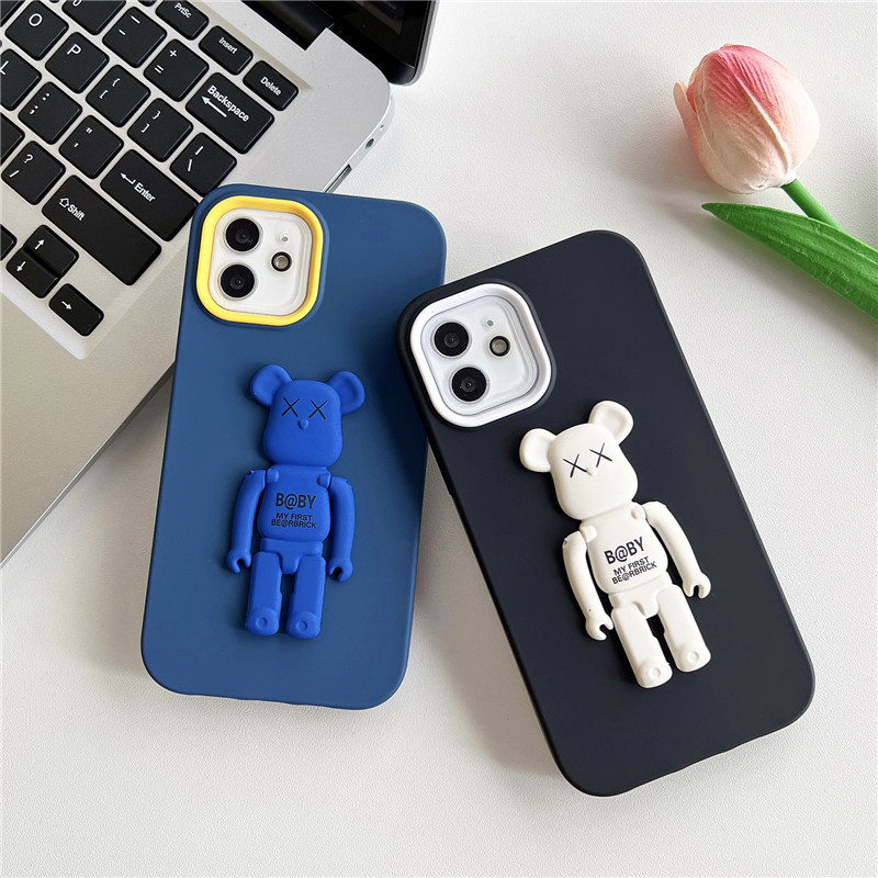 Hetnieuwe product is geschikt voor Apple iPhone13Pro Explosive Bear Mobile Phone Protective Case, en de ondersteuningsfunctie is anti -vallende en anti -trillingen mobiele telefoon shell