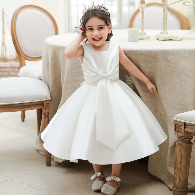 2022 Mooie eerste communion Jurk Baby Girl Prom Jurk Jurk Girls Flower Dress Party L2063XZ