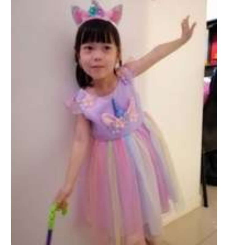 Baige Amazon Sellsbaby Girls Unicorn Princesstutu Dress Bloem Girls Rainbow Dress Birthday Party Kostuum Kinderen Zomer Tule