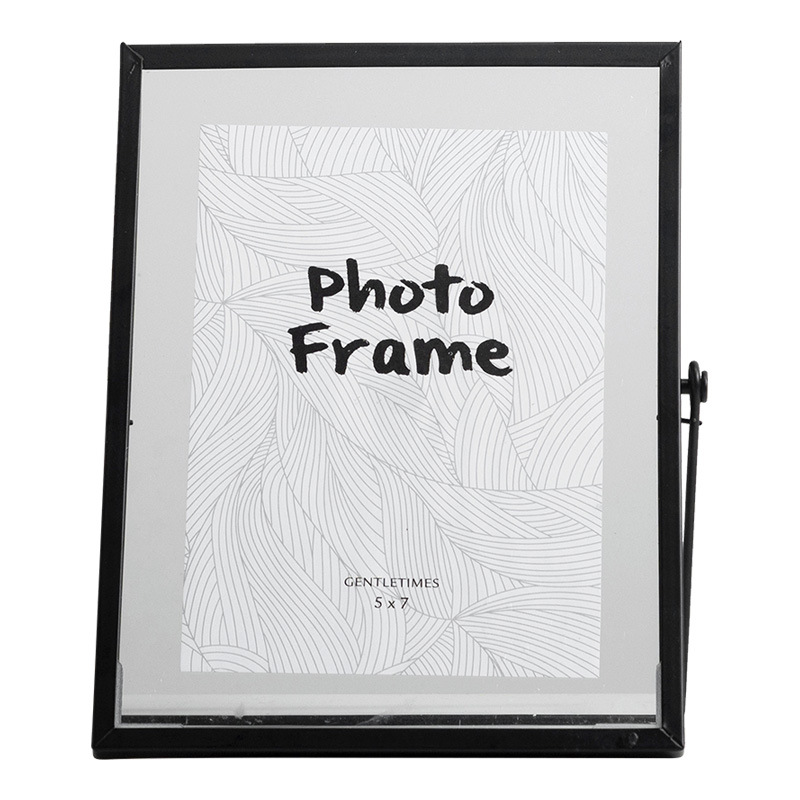 Metaal- en glazen frame
