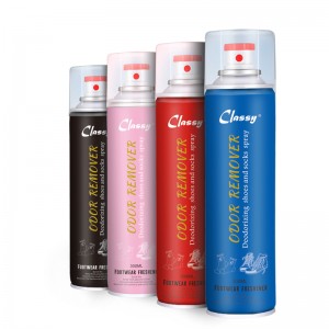 Nieuwe stijlvolle hoogeffectieve schoenen deodorant spray schoenen parfum schoenen zorgproduct