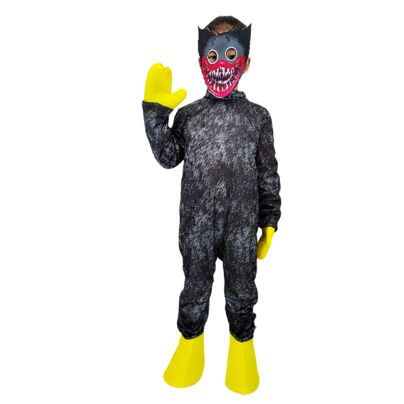 Poppy Playtime Cosplay kleding jongens meisjes game horror peluche kleding Halloween -kostuum voor kinderen