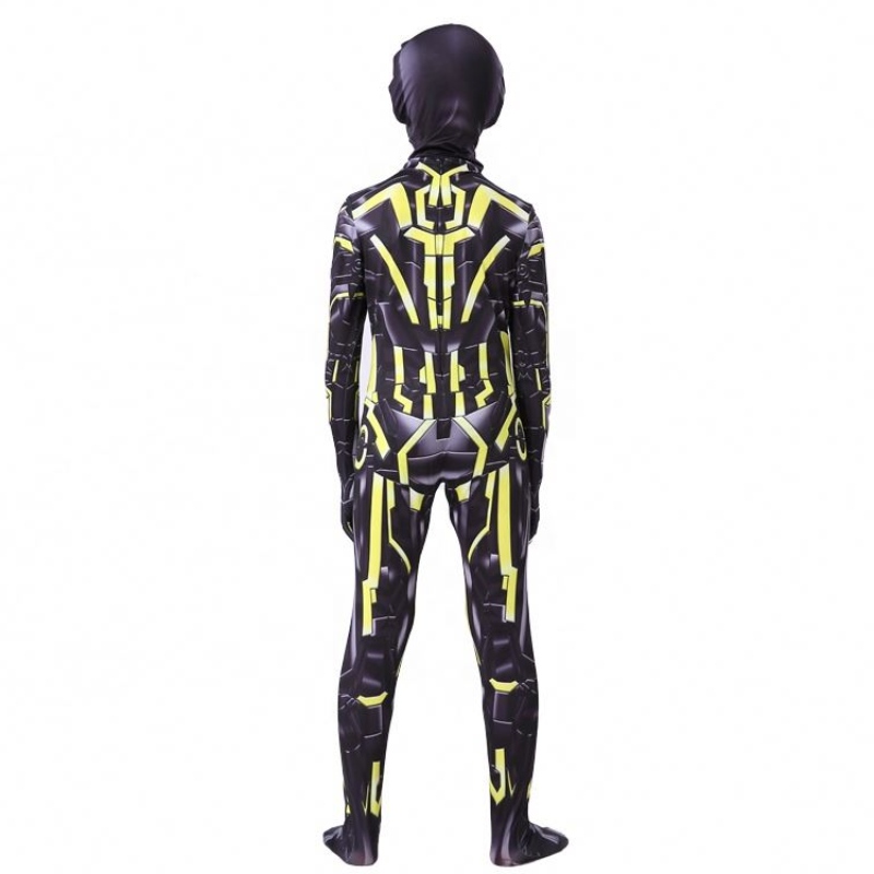 Nieuw ontwerp Cool Avenger Parent Kinderen Costuums Halloween Cosplay 3D Muscle Print The Iron Sets for Man Kids