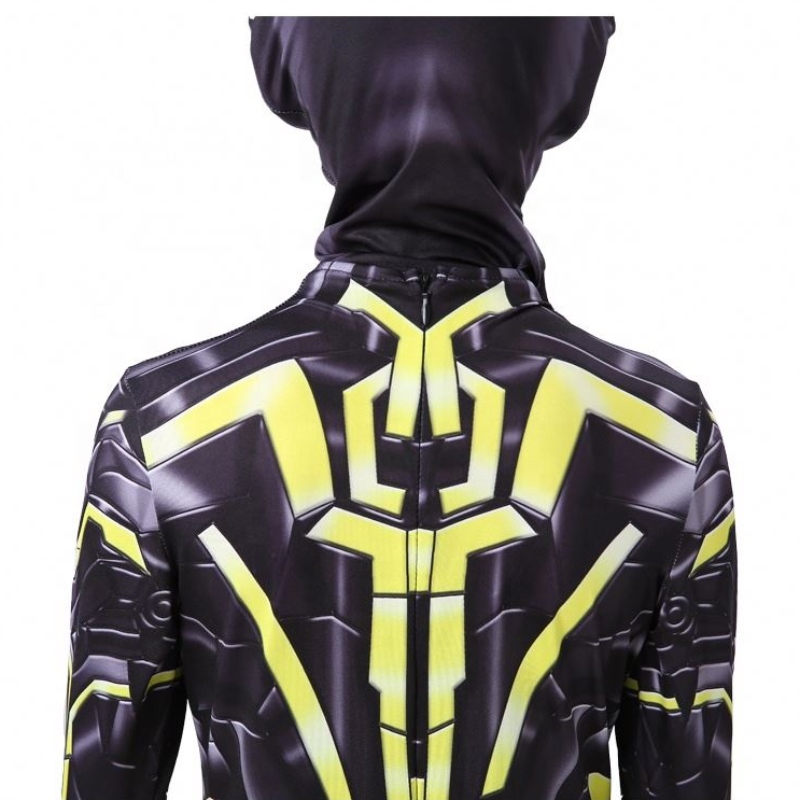 Nieuw ontwerp Cool Avenger Parent Kinderen Costuums Halloween Cosplay 3D Muscle Print The Iron Sets for Man Kids