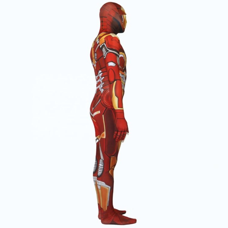 Super Hero Cosplay Iron Suits For Kids Halloween Carnival Birthday Party Performance Jumpsuit Cosplay Children \\'s Costumes