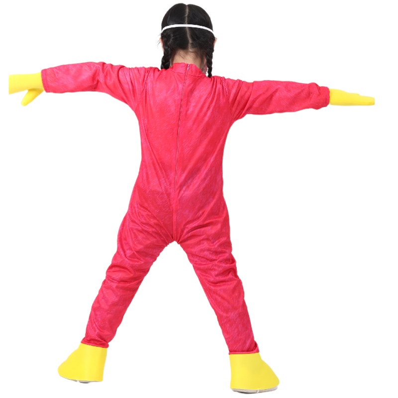 Girls Kids Cosplay Pak Blue Poppy Playtime Huggys Wuggys kostuum voor jongens