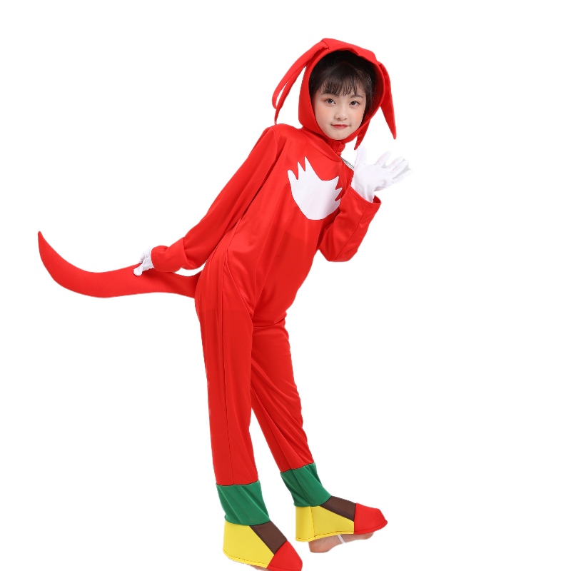2022 Supersonic Kid Super Black Sonic Red Shadow Chartume voor Halloween