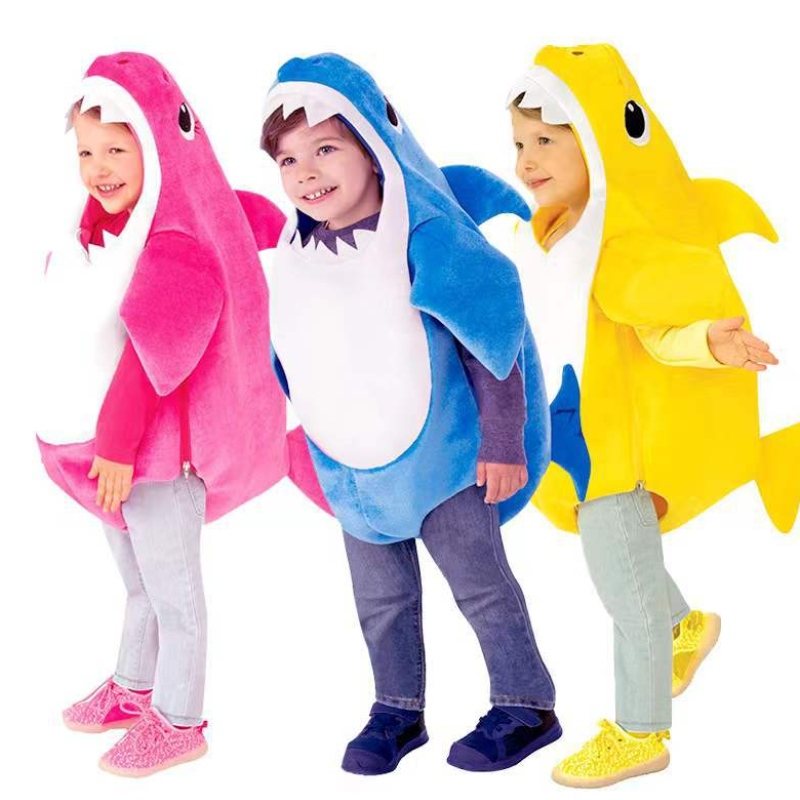 Halloween Children \\ 's Shark kostuum baby onesie cosplay haaien kostuum