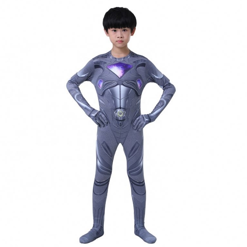 Meerdere kleuren cool Halloween Party Cartoon Superhero Cosplay Mystic Force Power Ranger -kostuum voor kinderen