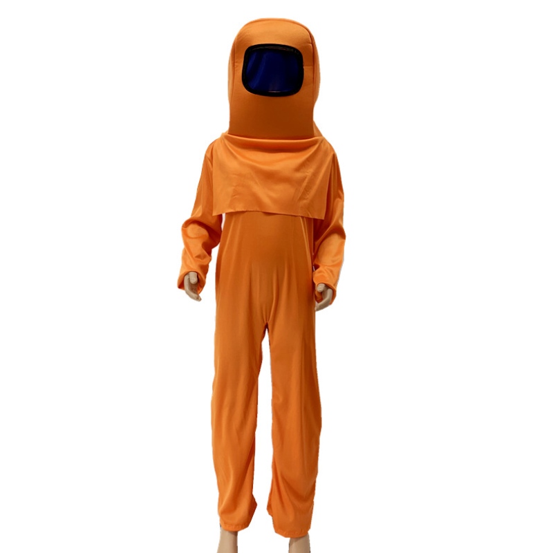 Cute Children \\'s Halloween Party Stage kostuum jumpsuit met rugzak 6-12 jaarnieuwe kindanimatiegames onder ons cosplay kostuum
