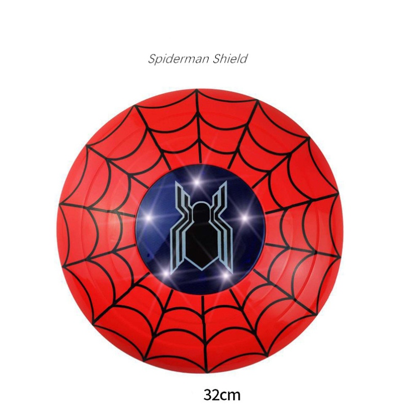 Spiderman Mask Halloween Kinderen Cape Cartoon Anime Toy Launcher Shield Watch Set