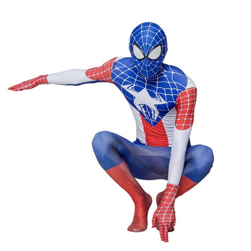 cosplay kostuums Halloween Spiderman Party Wear Marvel Factory Customization Bodysuit Pantys Party