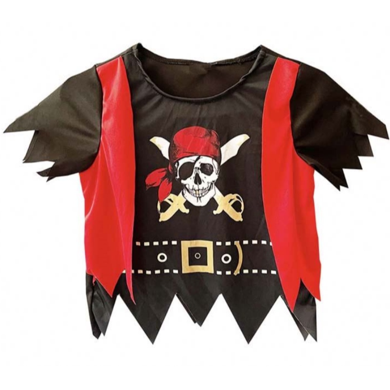 Halloween Role Play Dress Up Set Boys Kids Pirate Costume met Eyepatch Pirate Cutlas DGHC-079