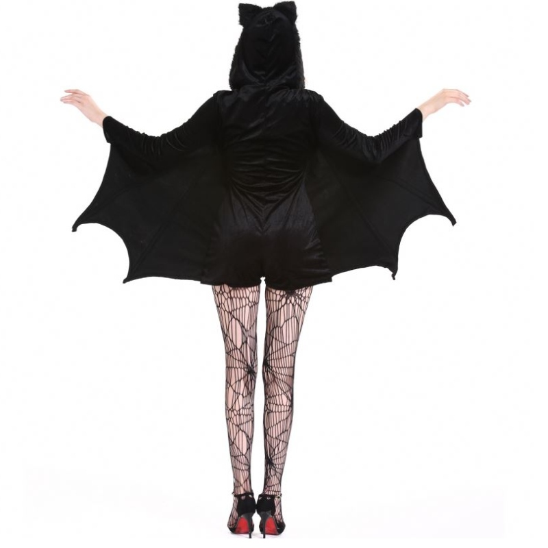 Vrouwen 's cosplay kostuum bat vampire uniformen voor Halloween Party -kostuum