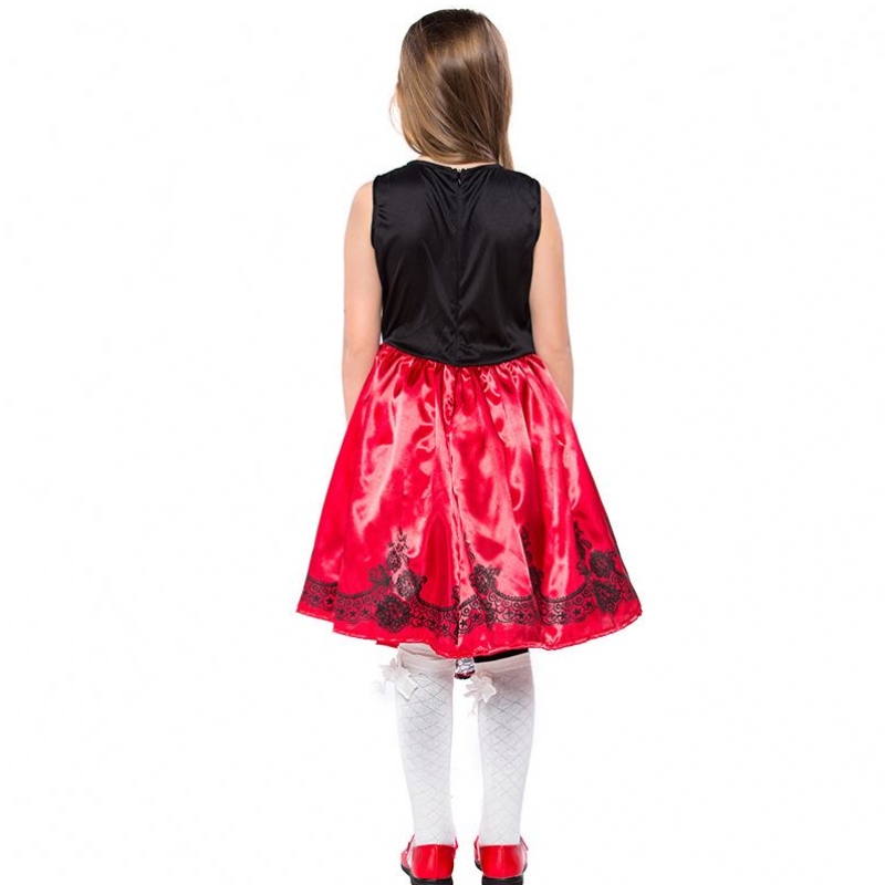 Meisjes Kids Halloween Kostuum Little Red Riding Hood voor meisjes DGHC-087