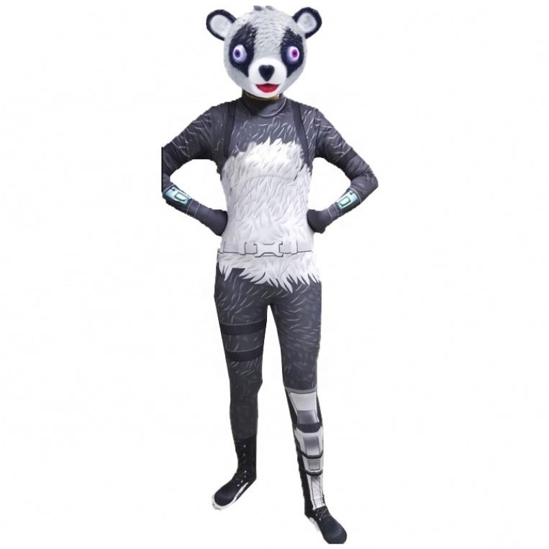 Nieuwe fancy factory Direct Hot Sale Cuddle Teamleider Jumpsuit Vrouwelijke Skull Trooper Bodysuit voor volwassenen Fort Nite Cosplay kostuum