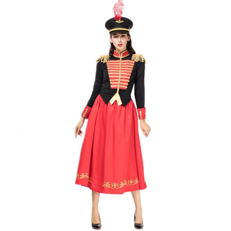 Halloween Carnival Costume Cos Nutcracker met vier koningen en vrouwelijke ridderjurk anime -kostuum