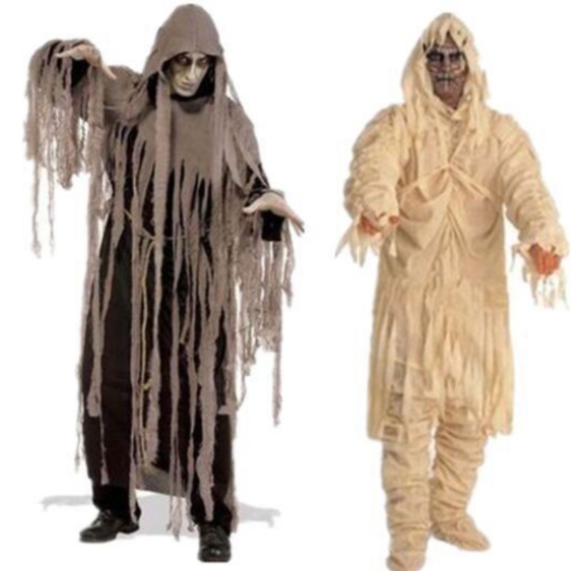 Halloween volwassen kostuum horrornachtmerrie zombie doek spook kleding cosplay mummy kostuum