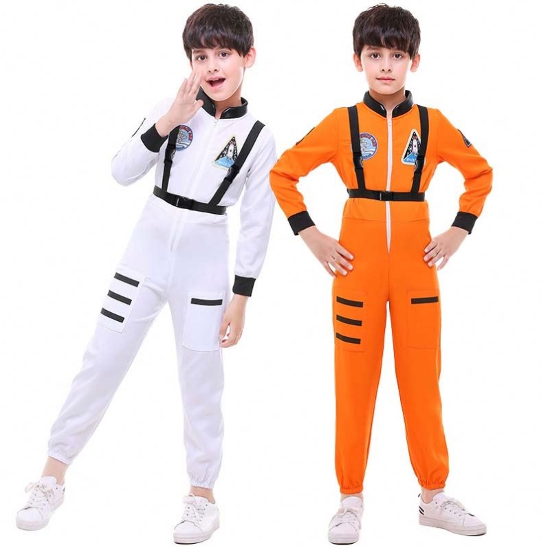 Halloween Boys Girls Kids Space Role Play Astronaut Kids kostuums