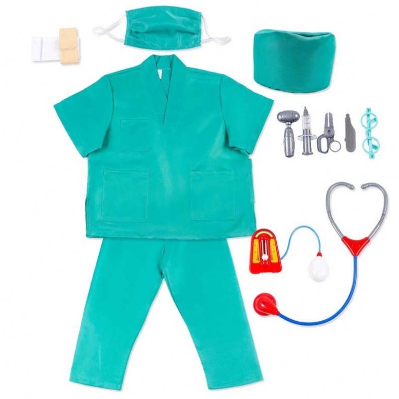 Kindkinderen Beroep Cosplay Multi Career Nurse Vet Kid Doctor Costume HCBC-003