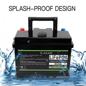 LFP Zonnebatterij 12v 80ah Lifepo4 Batterij Lithium Batterij