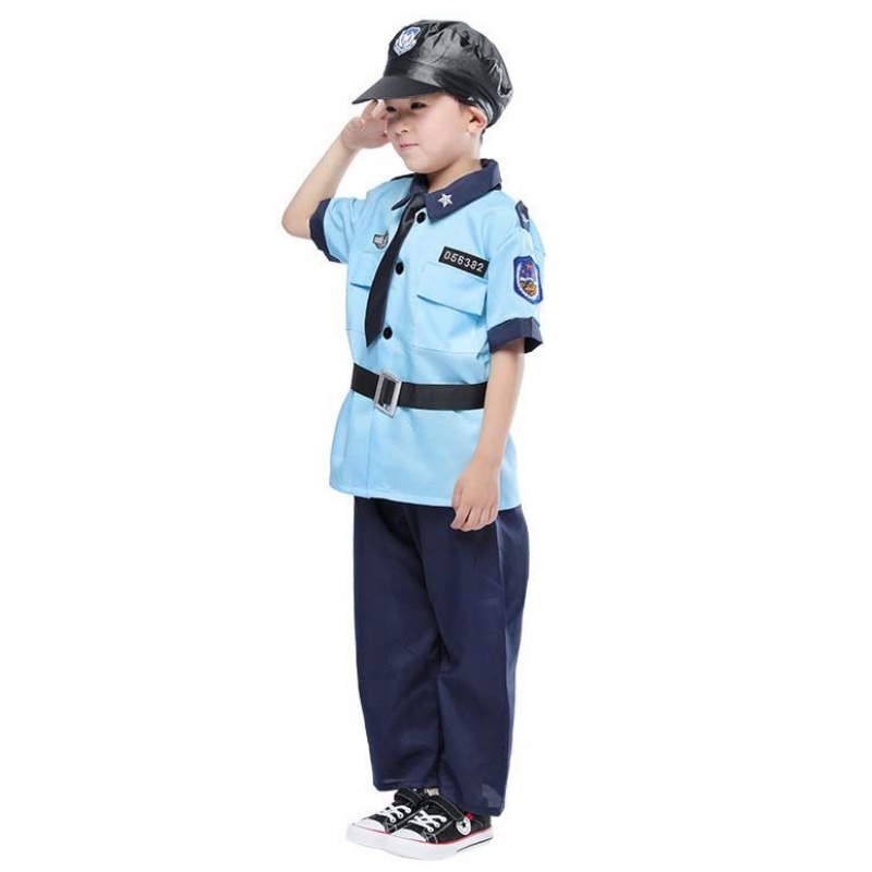 Halloween Dress Up Policeman doet alsof Play Set Kids Police kostuum voor jongens HCBC-005