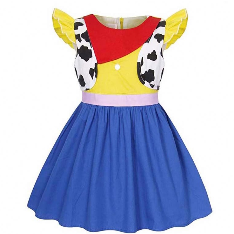 Kerstfeest verkleed kinderen vakantie verjaardag outfit cowgirl kostuum peuter hcts-001