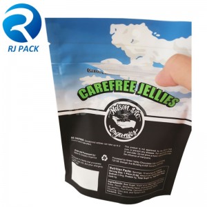 100% recyclebare stand -up zakje met kinderbestendige ritssluiting