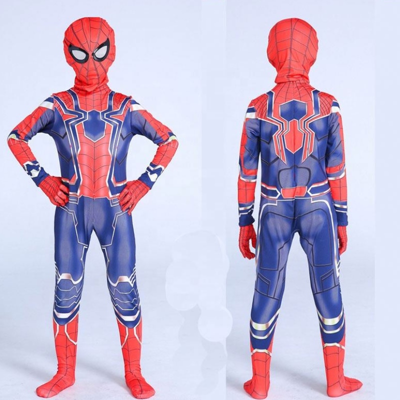 Kinderen jongens Halloween spierspiderman kostuum baby Halloween kleding kinderen cosplay jumpsuit